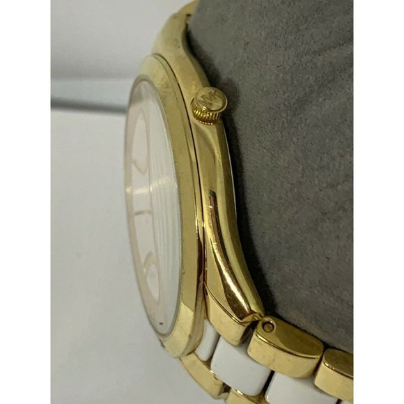 Michael Kors MK4295 Women\'s Two Tone Analog White main image 5